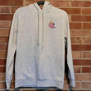 The Simpsons Hoodie Women's Size Small Sweatshirt Grey Neff Embroidered